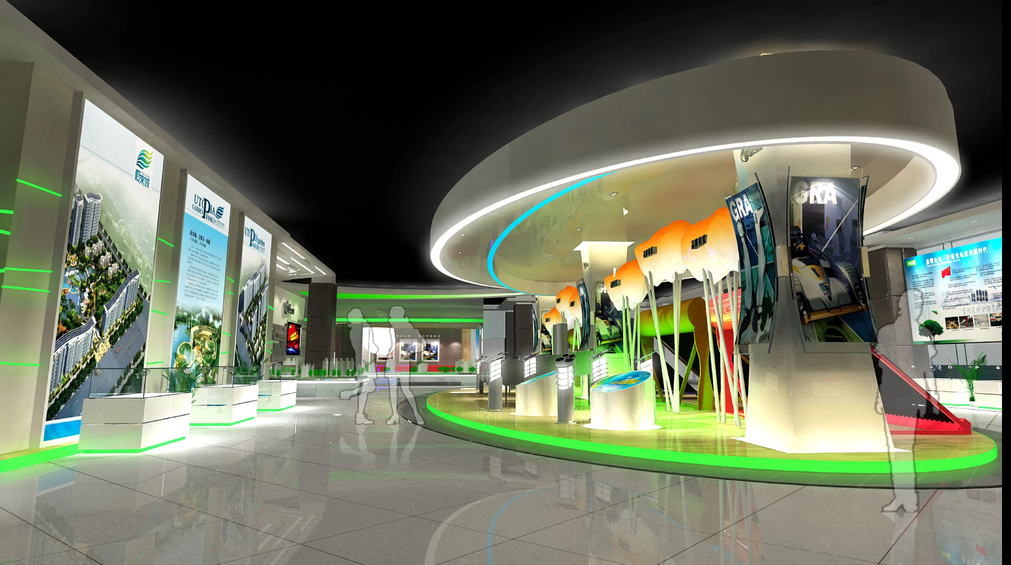 展廳設(shè)計(jì) ， 展廳 ， 鑫時(shí)空