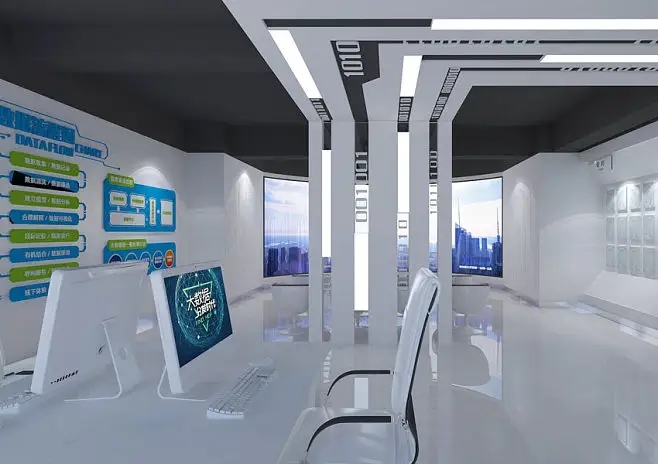 展廳設(shè)計(jì) ，展廳 ，鑫時(shí)空