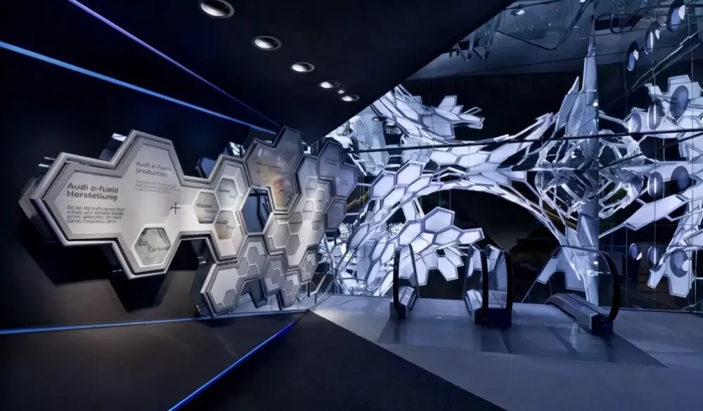 展廳設(shè)計(jì) ，展廳 ，鑫時(shí)空