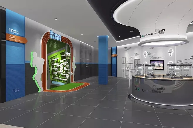 展廳設(shè)計(jì) ，展廳 ，鑫時(shí)空